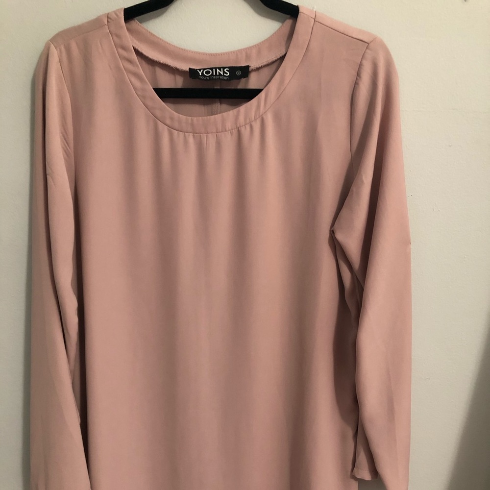 Nude color dress